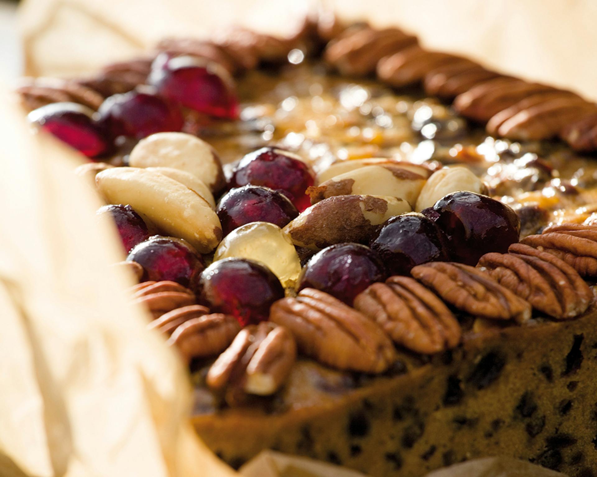 Christmas fruit cake