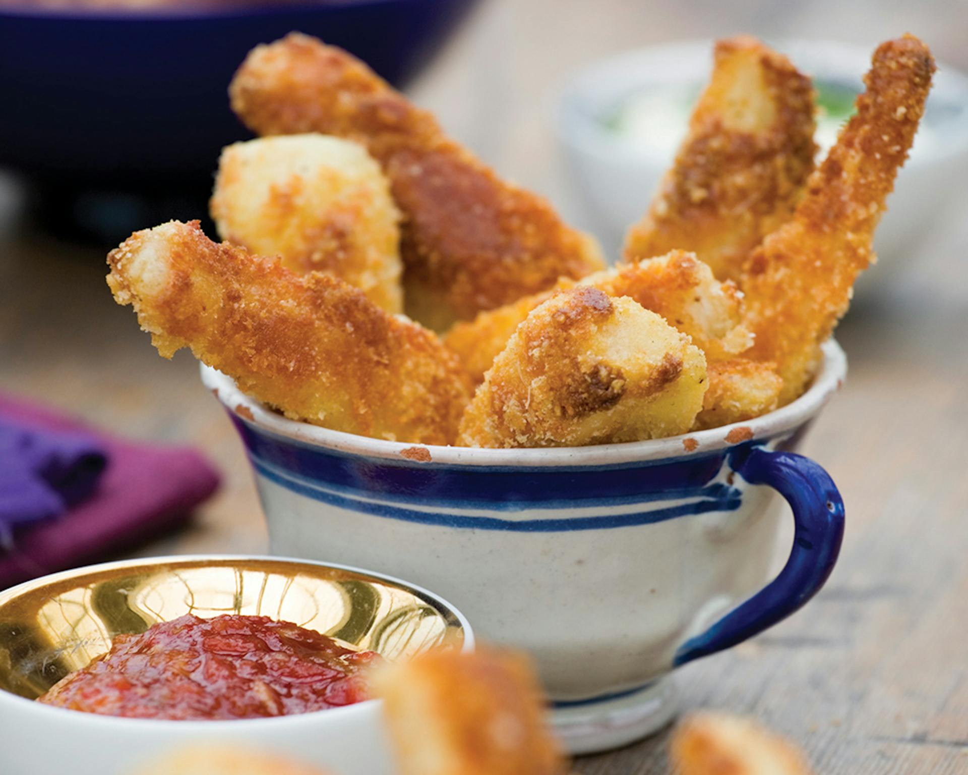 roast parsnips rolled in parmesan