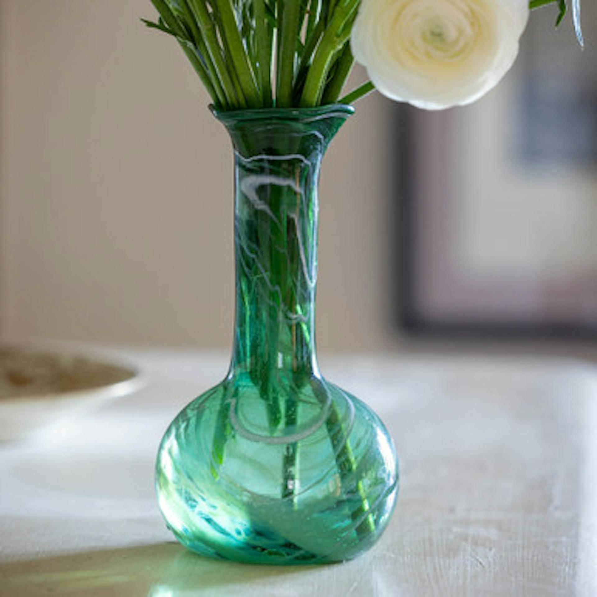 Looks Like Malachite Glass Vase
