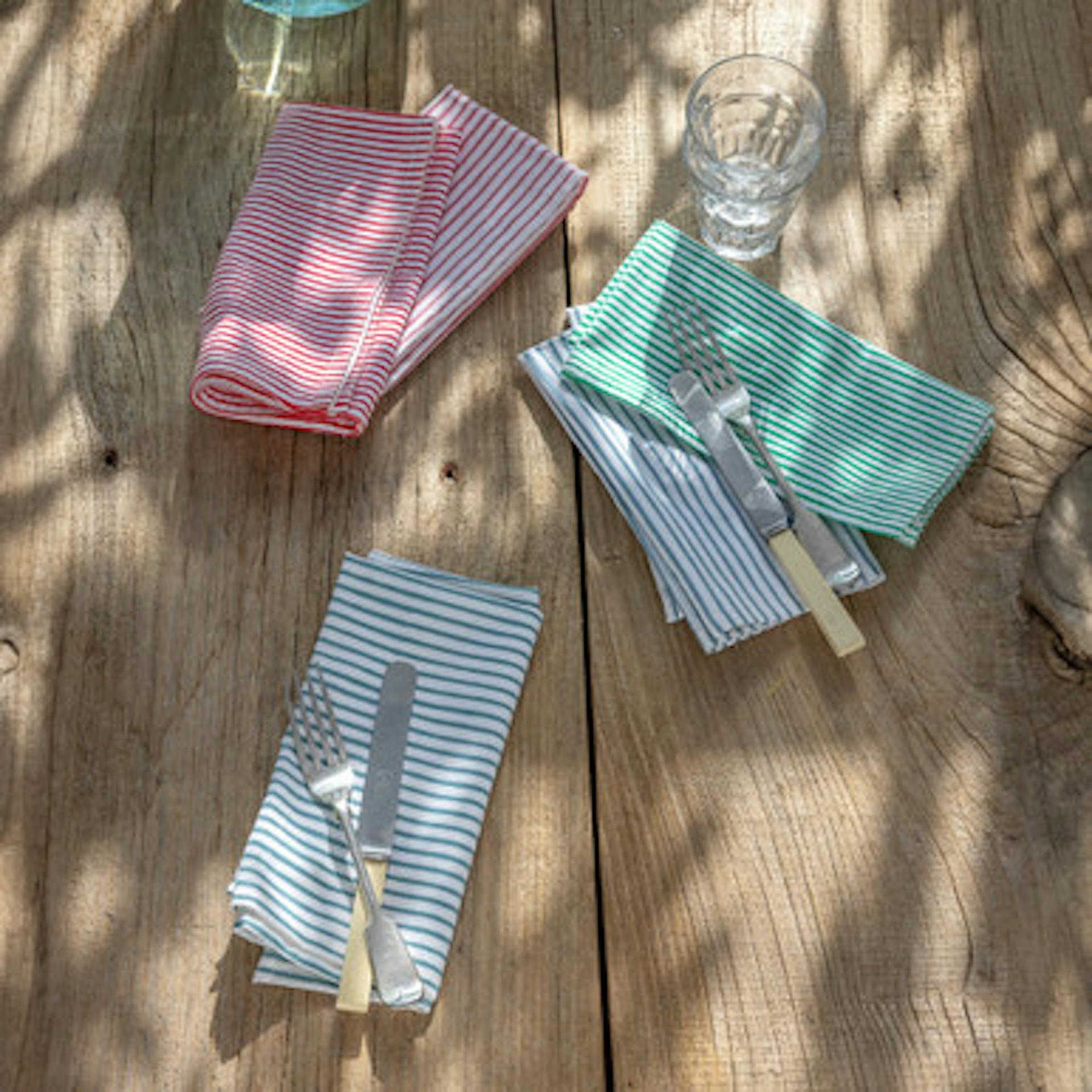 Striped Napkins