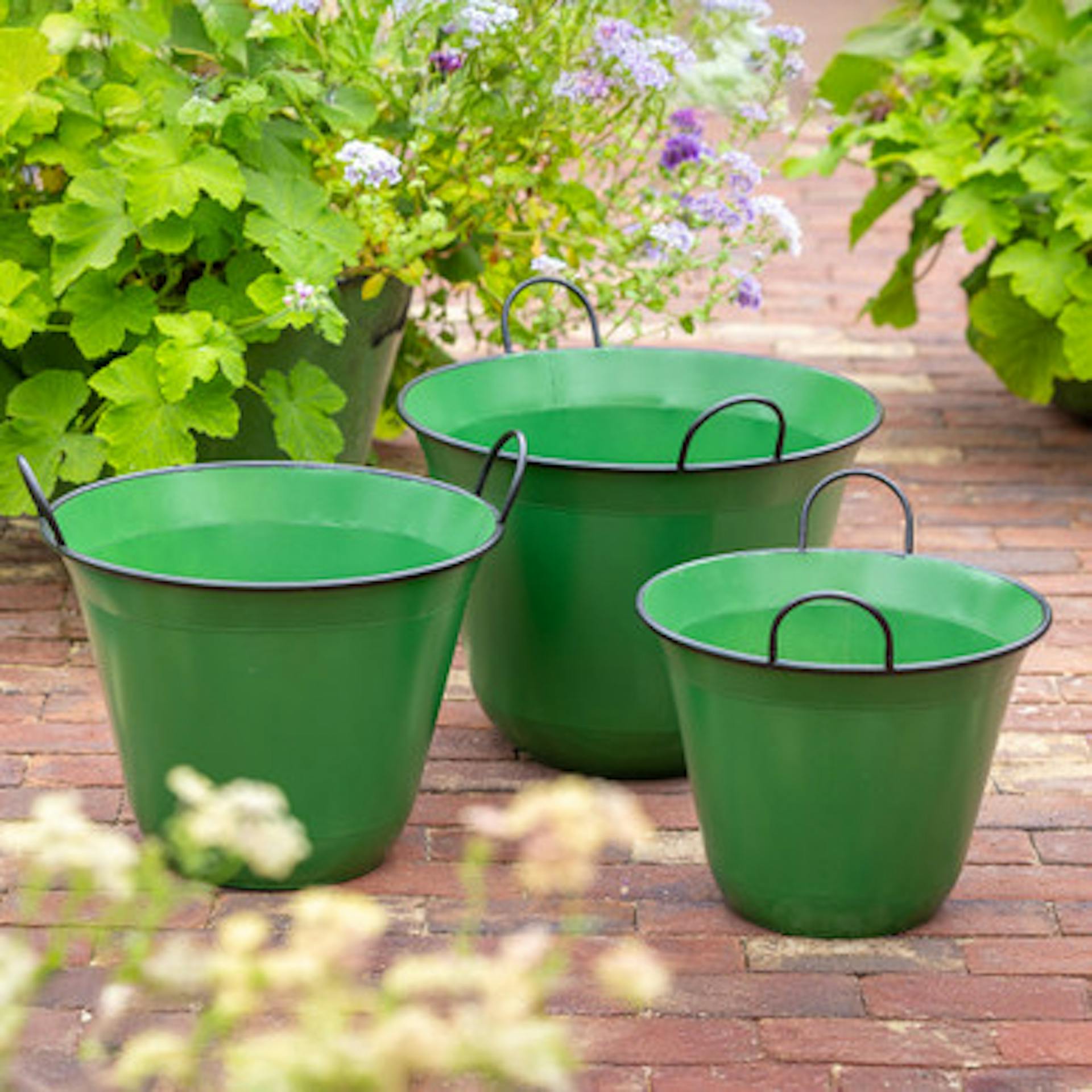 Tub Planter Trio
