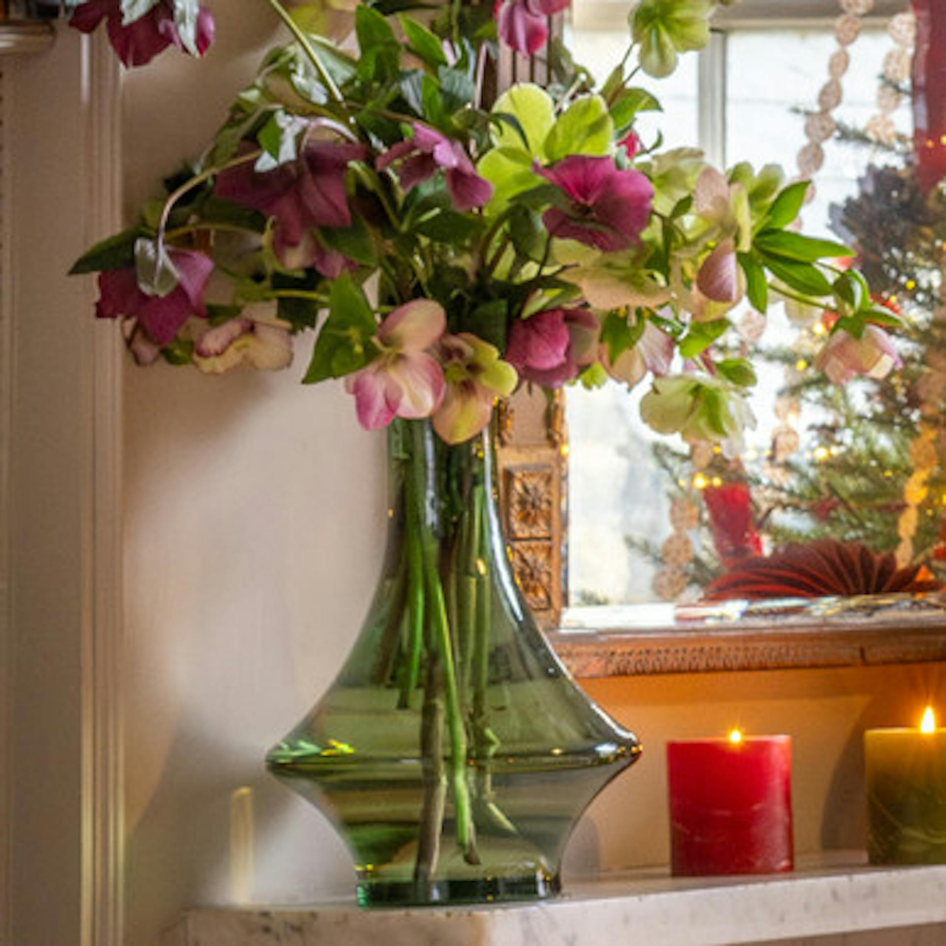 Jewelled Tagine Glass Vase