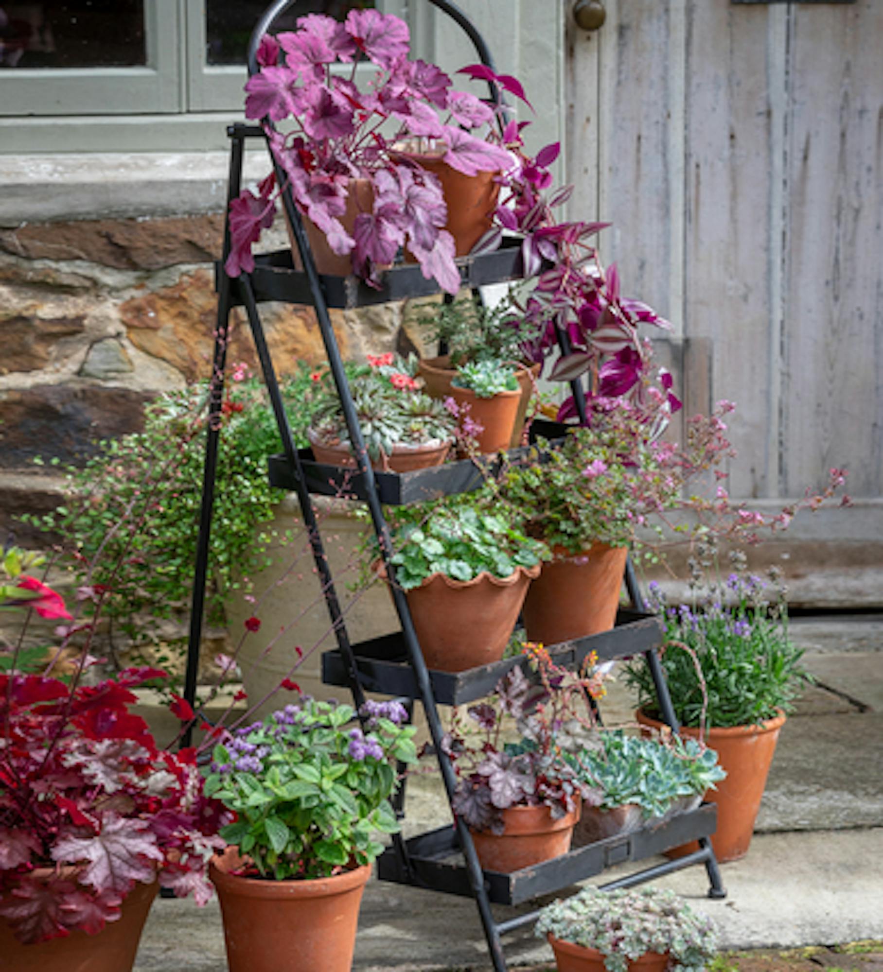 Folding Metal Shelves