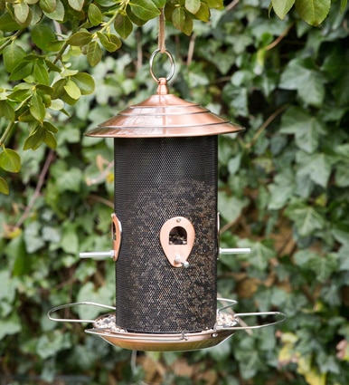 Feast for Birds Copper Feeder