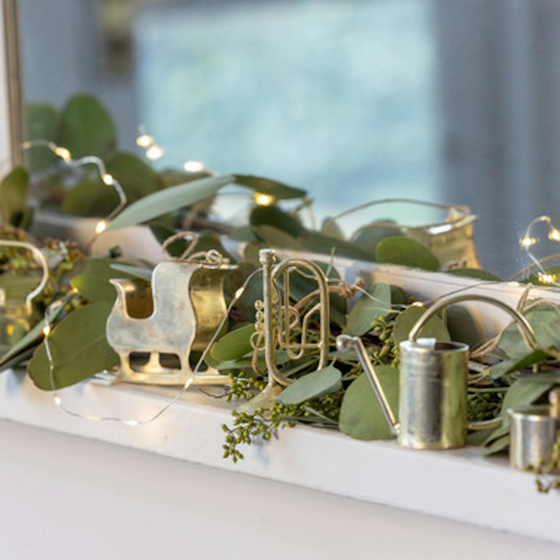 Feels Like The Old Days Vintage Zinc Tree Decorations