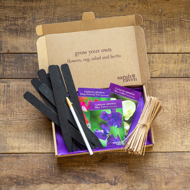 Grow Your Own Sweet Peas Letterbox Starter Kit