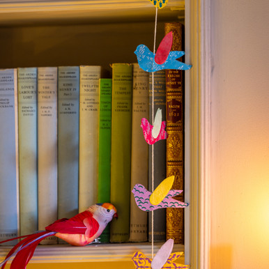 Colourful Bird Garland
