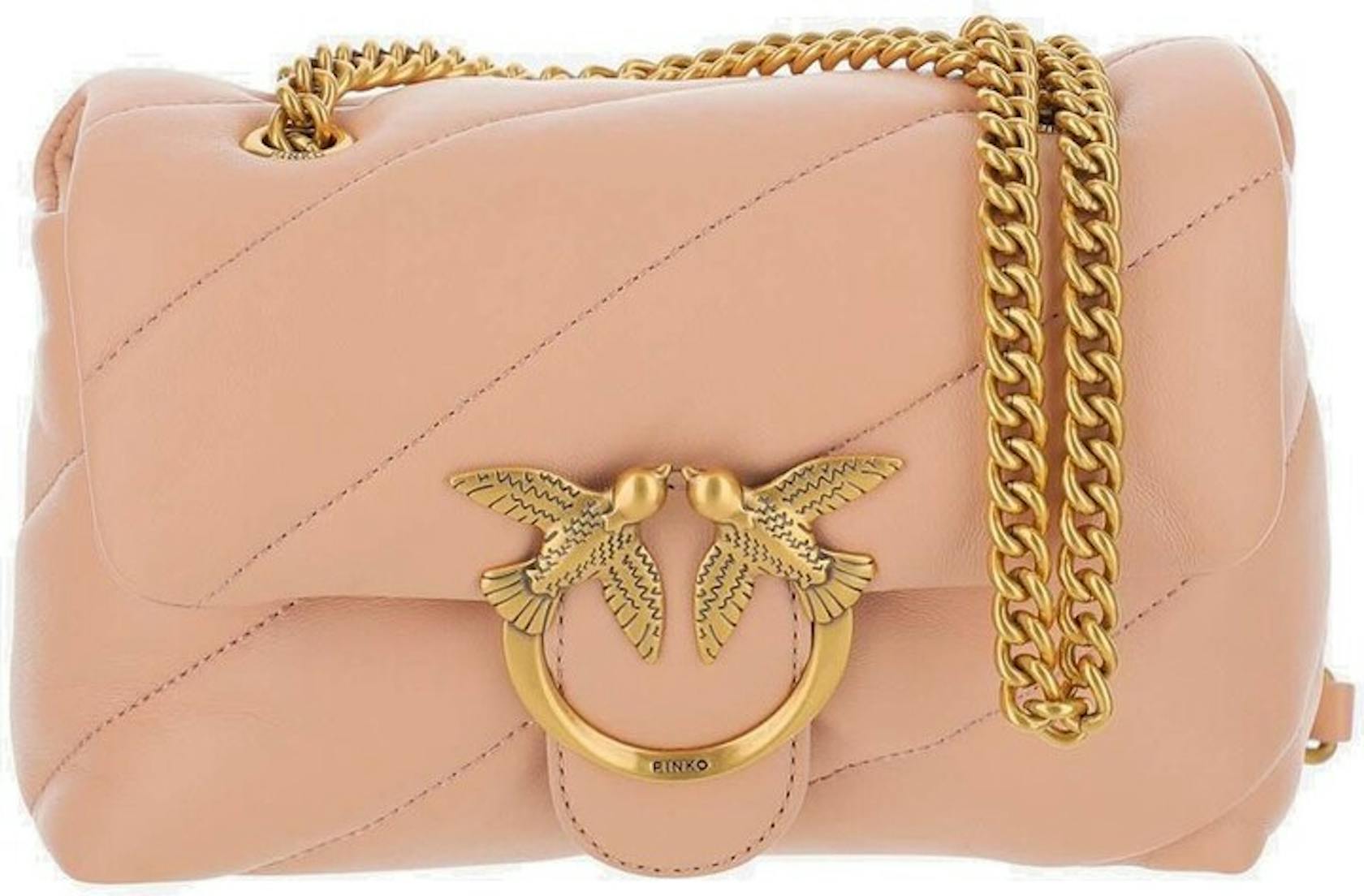 Pinko Love Puff Maxi Quilted Mini Crossbody Bag