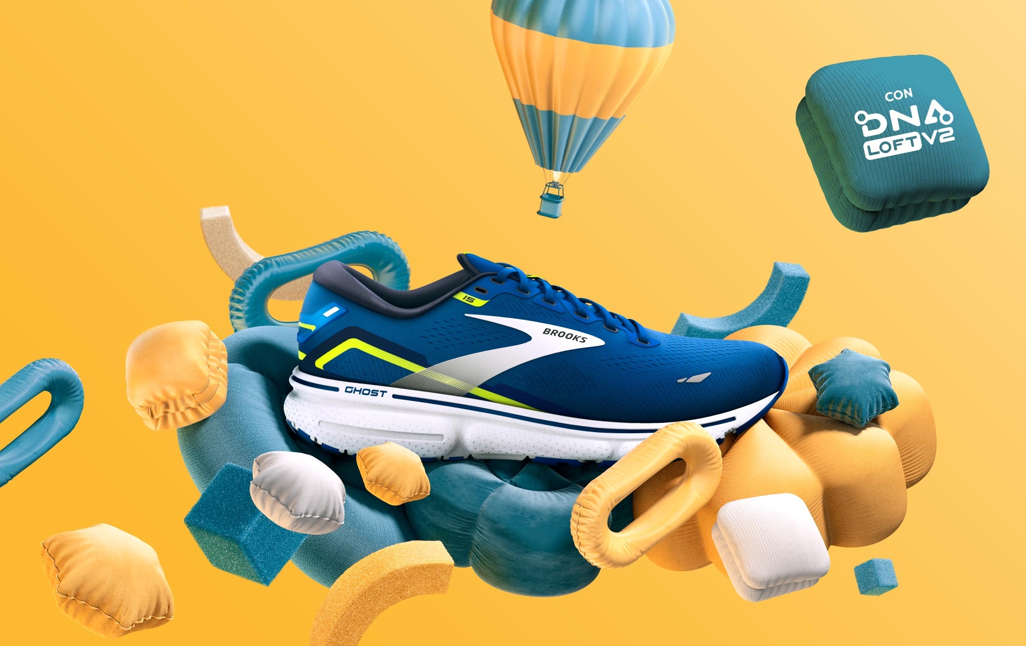 Brooks Ghost 15 la scarpa da corsa carbon neutral