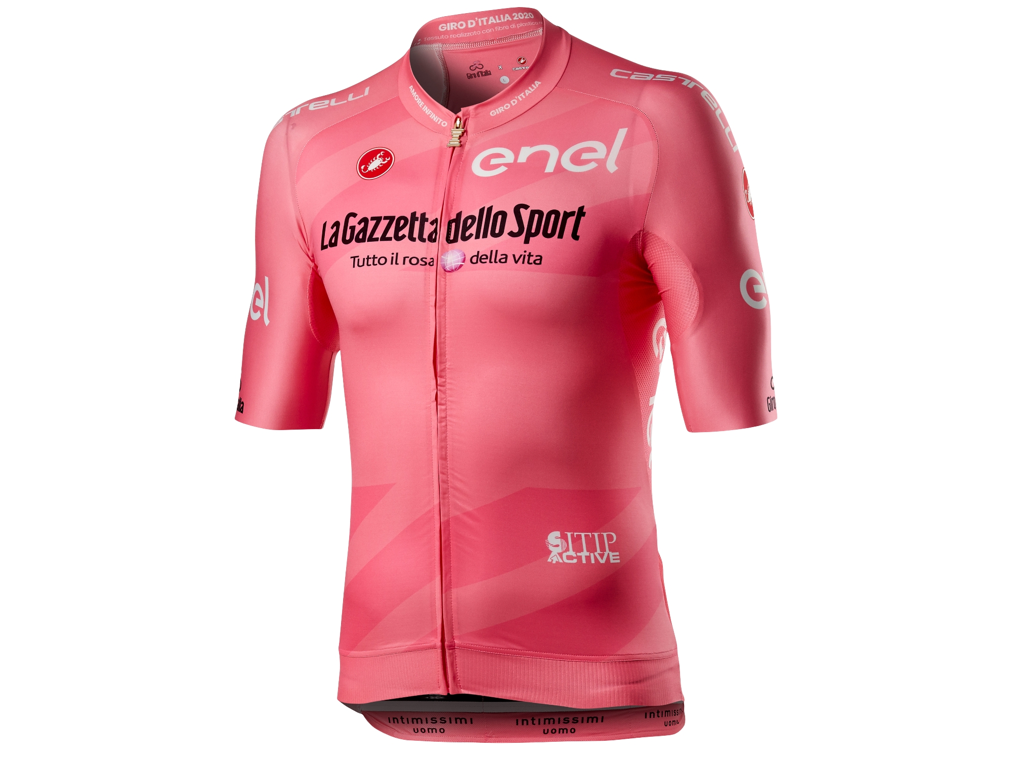 maglia rosa adidas uomo