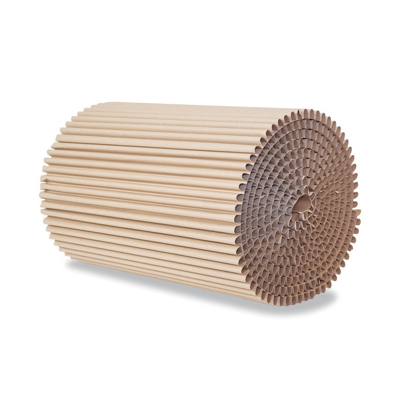 Imbottitura in carta ondulata terra