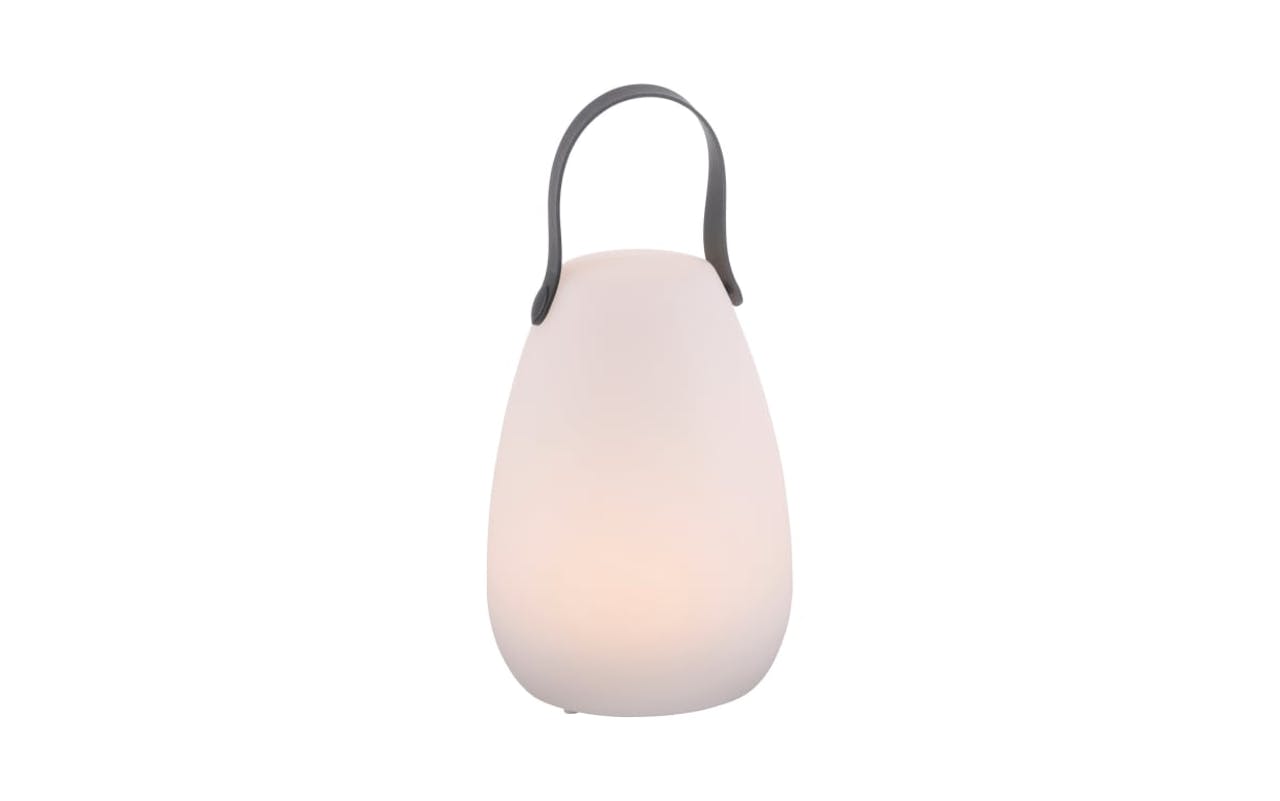 LED-Akku-Tischleuchte Keno RGB IP44 in weiß, 20 cm