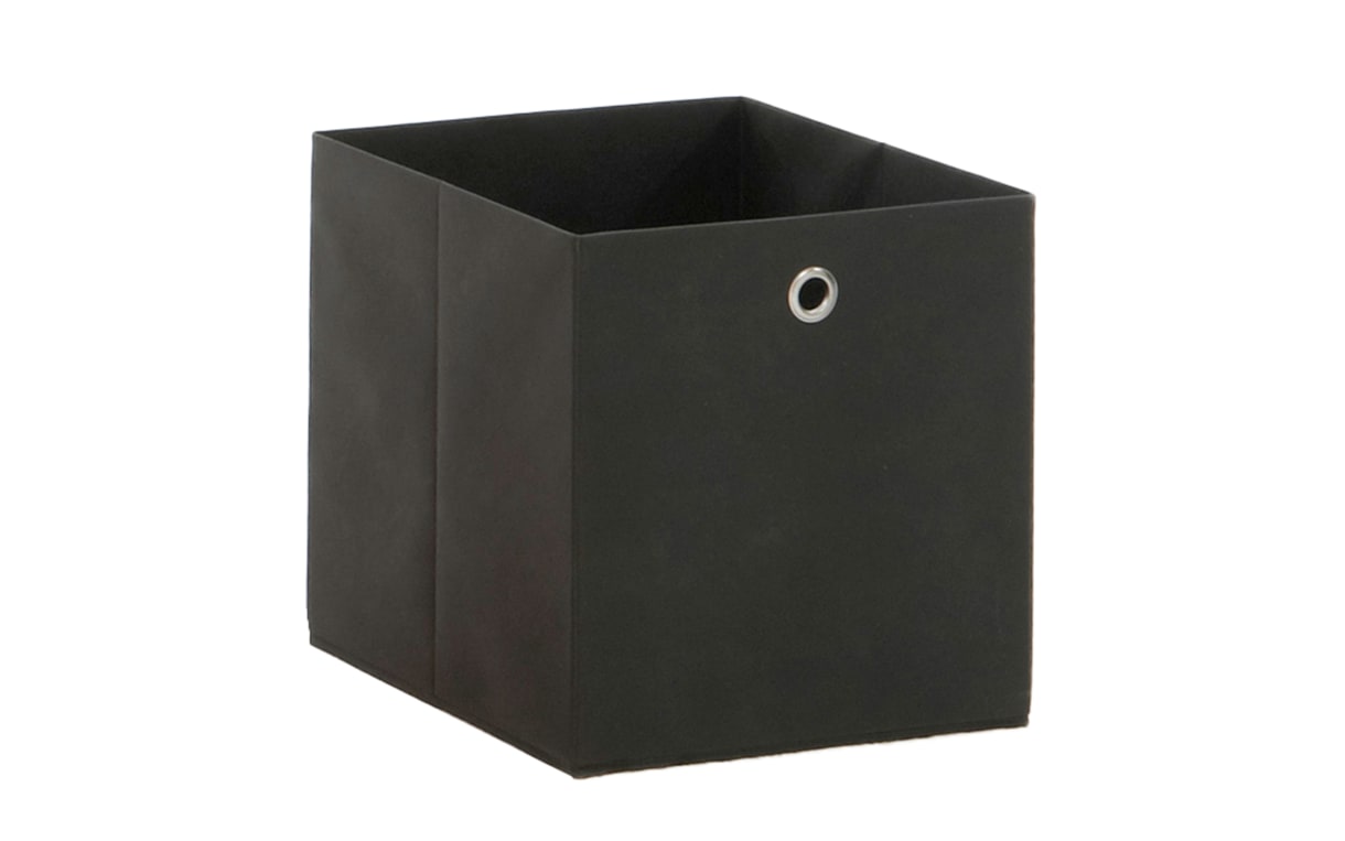 Aufbewahrungsbox in anthrazit, 32 x 32 cm