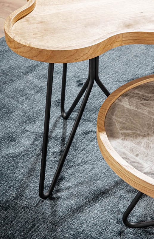 Minimalistisch wohnen Couchtisch
