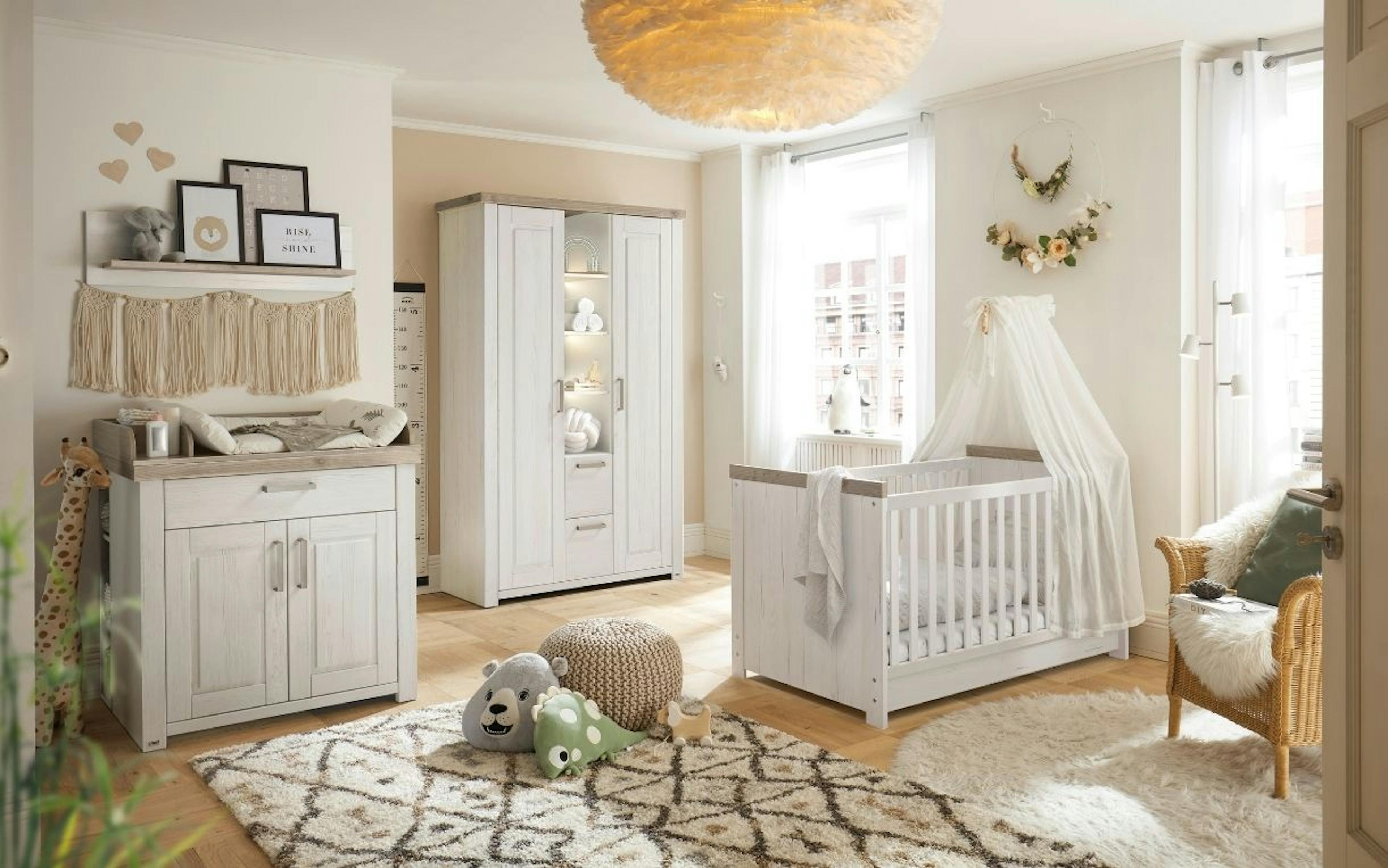 Babyzimmer in Naturtönen einrichten