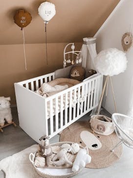 Babyzimmer Wandfarbe natürlich