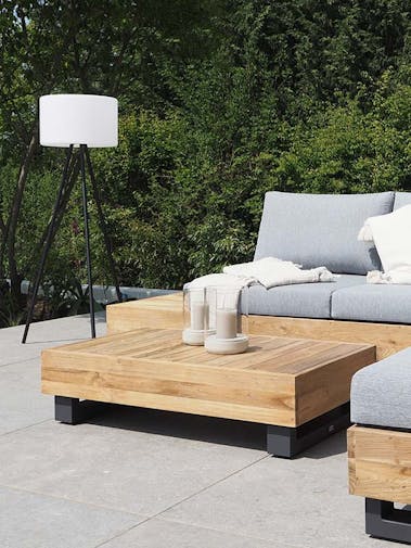 Gartenlounge Dekoration