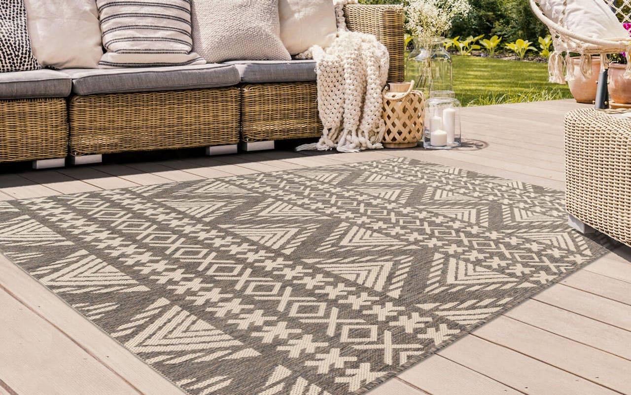 Outdoor Teppich Vintage