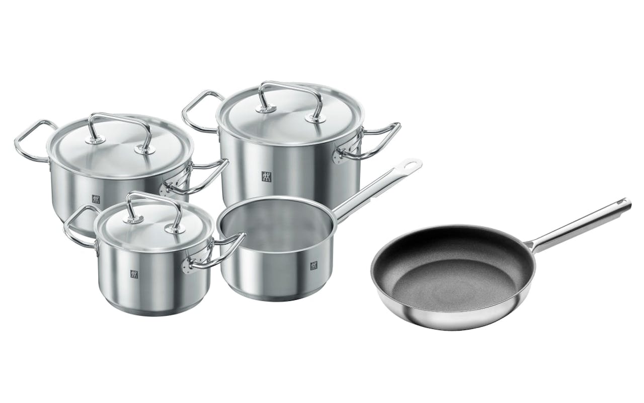Kochgeschirrset Twin Classic aus Edelstahl, 5-teilig