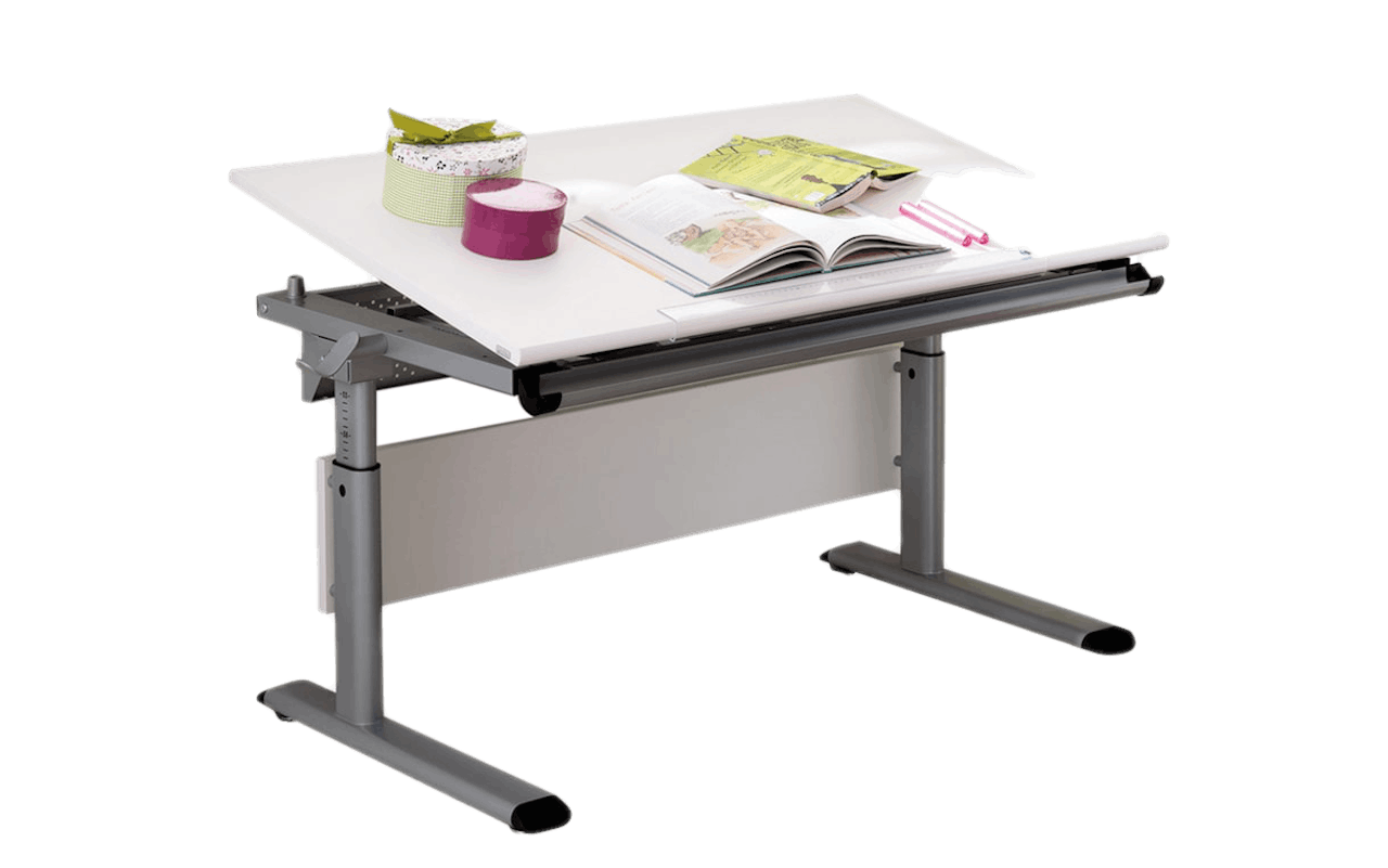 Schreibtisch Marco 2 in ecru, Breite ca. 120 cm