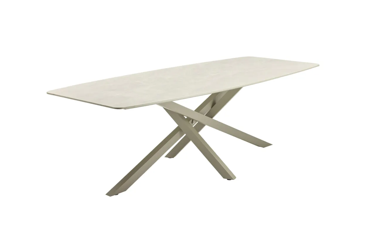 Gartentisch Como, taupe/beige