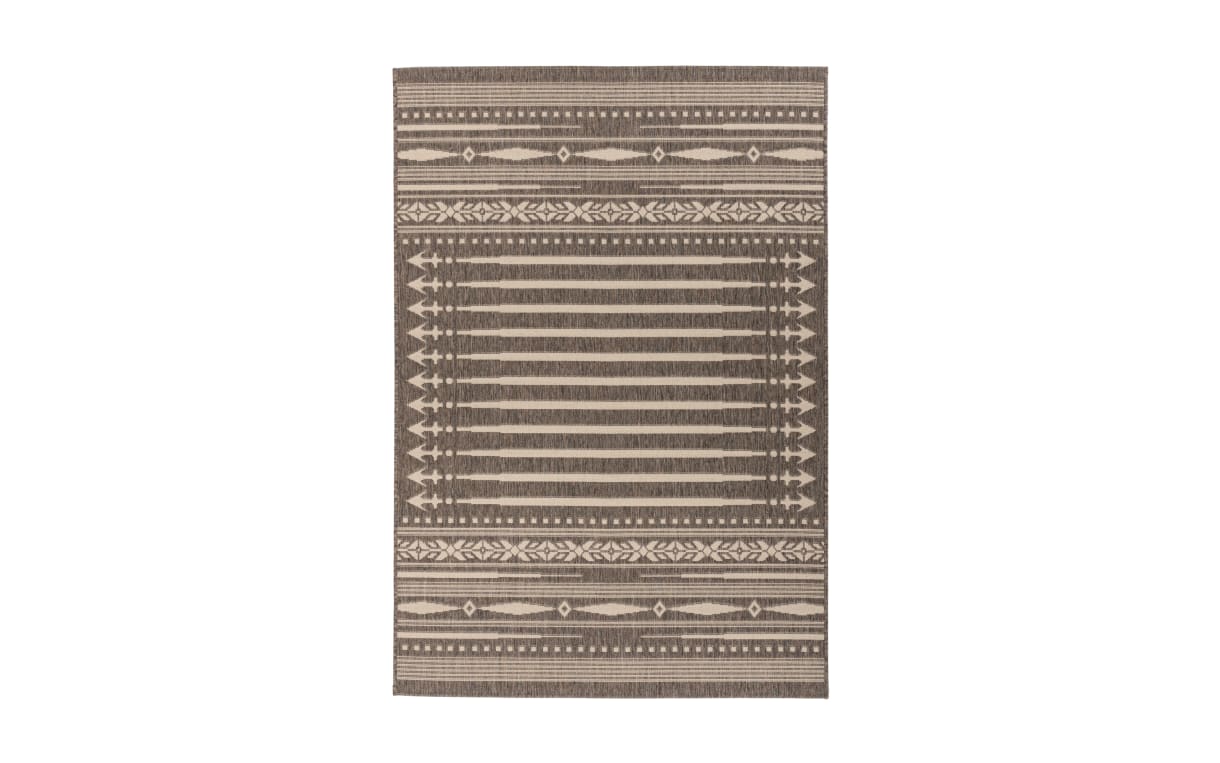 Teppich Splash 200 in braun, 120 x 170 cm