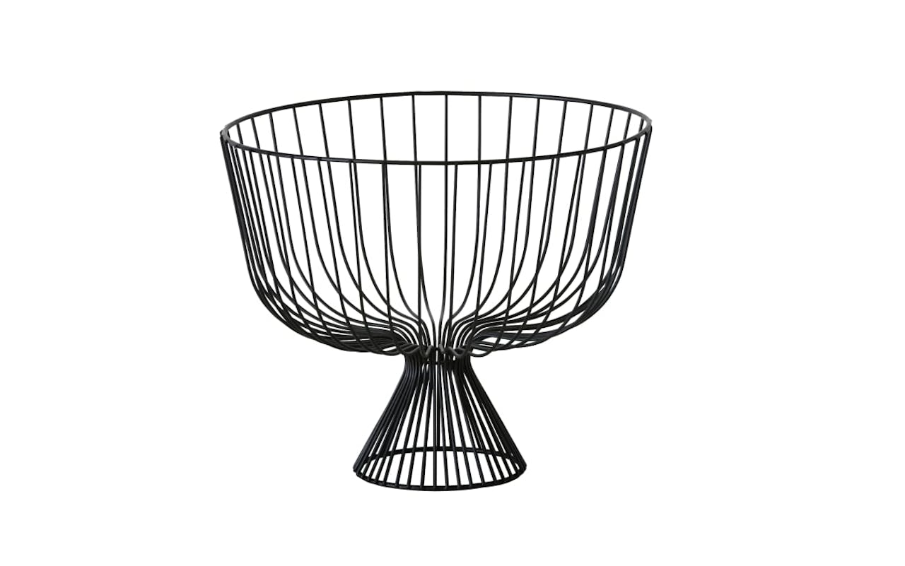 Schale Tora in schwarz, 25 cm