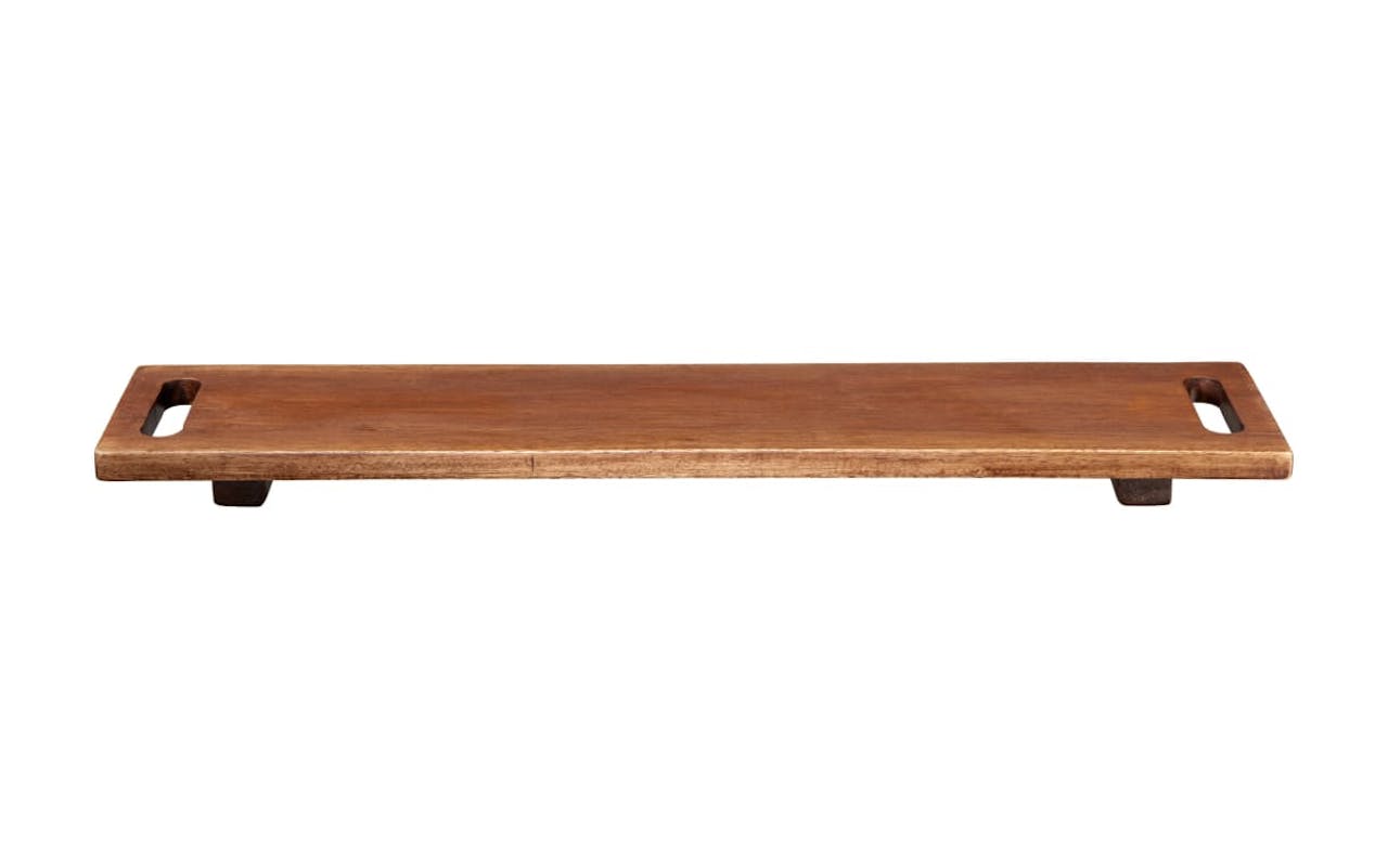 Holzboard wood auf Füßen