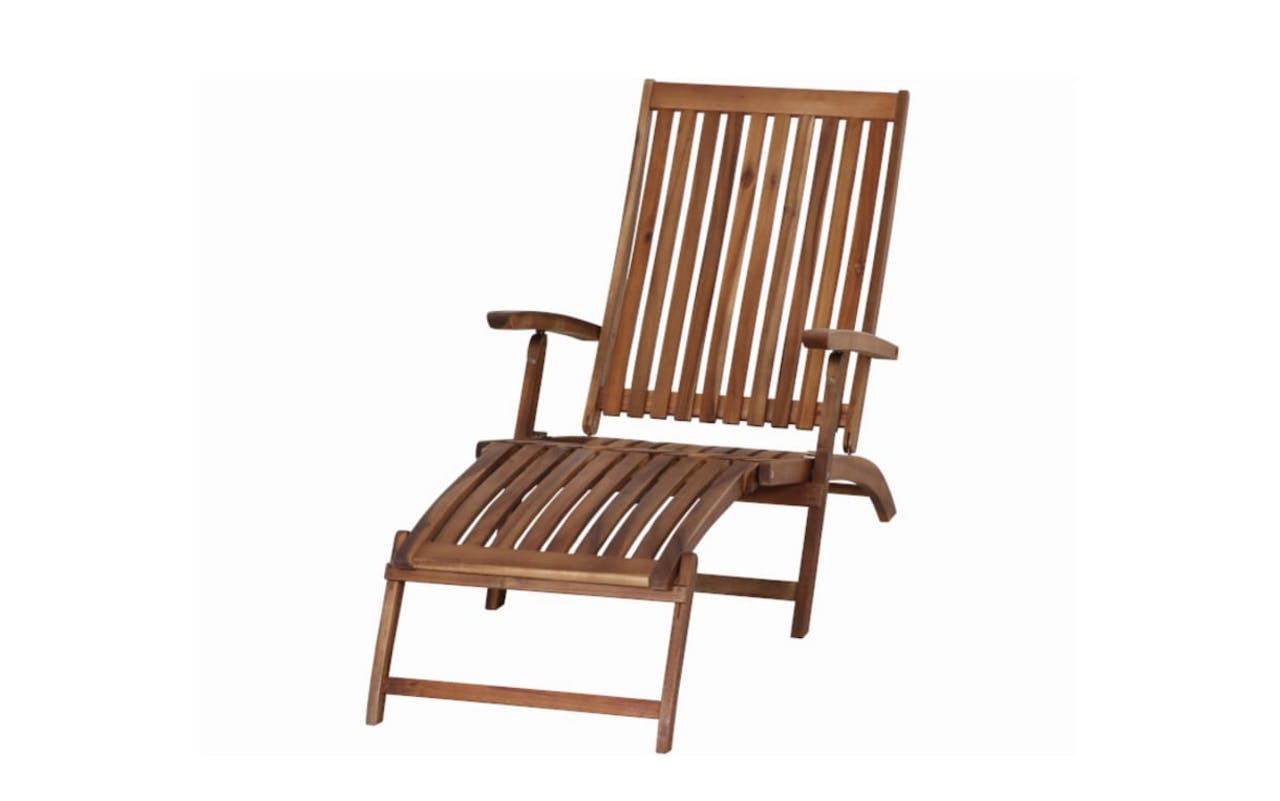 Deckchair Paleros, Akazienholz natur geölt