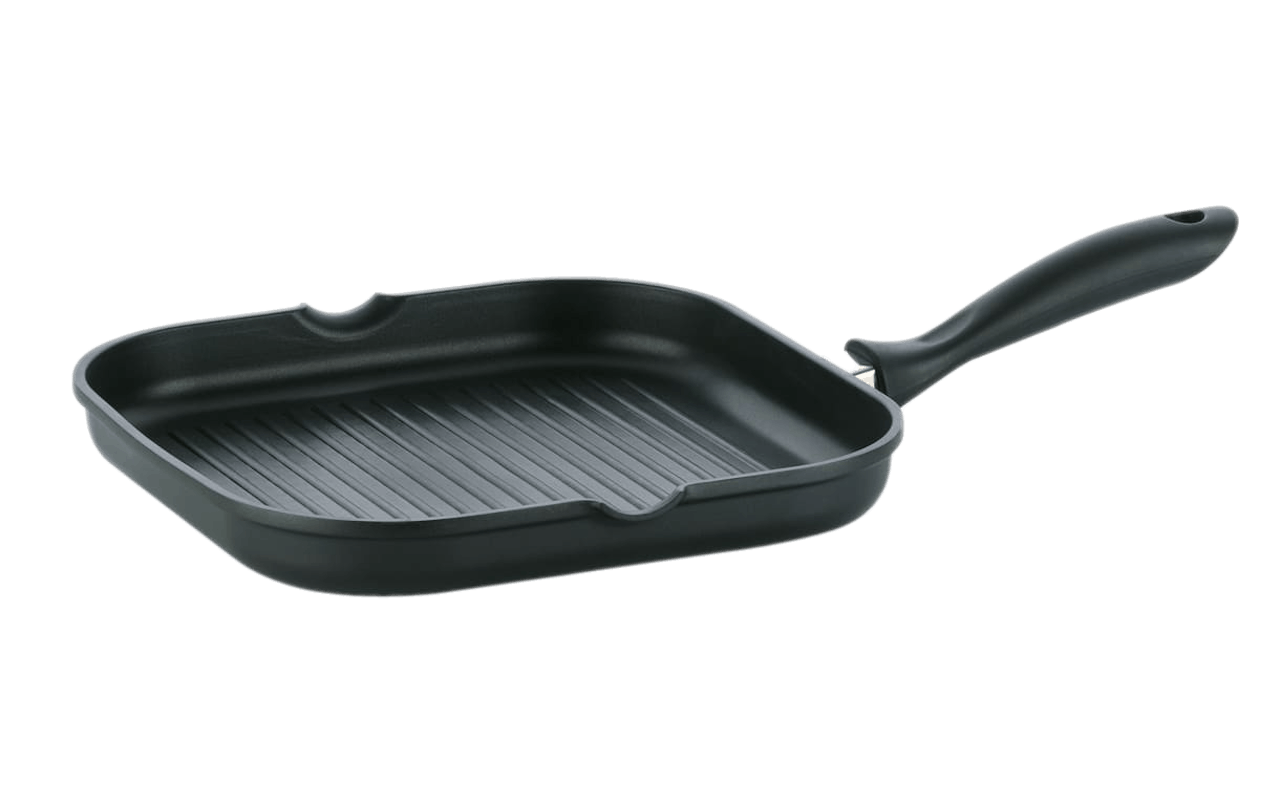 Grill Eckpfanne Kerros in schwarz