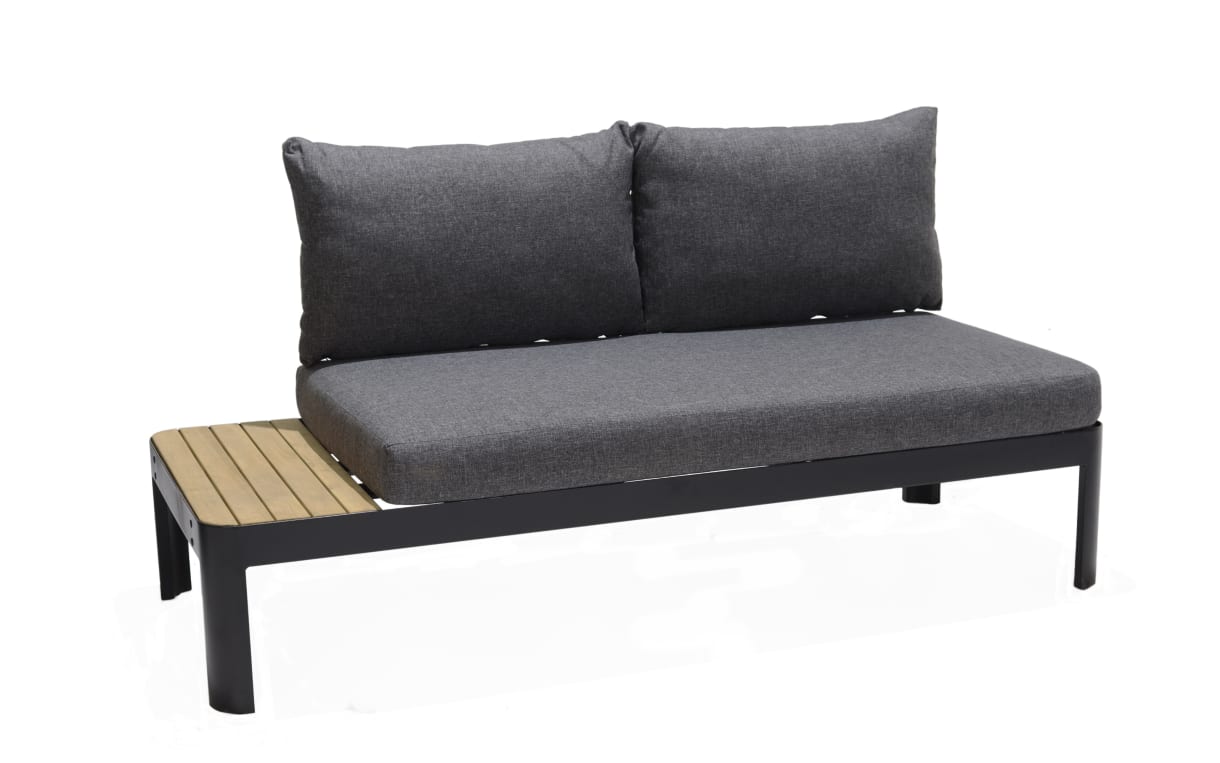 Garten-Sofa Portals in Batman black 