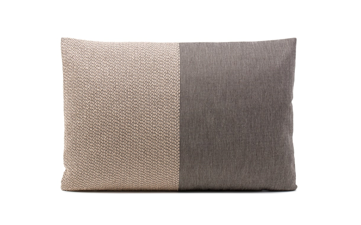 Kissenhülle Duke, taupe, 40 x 60 cm