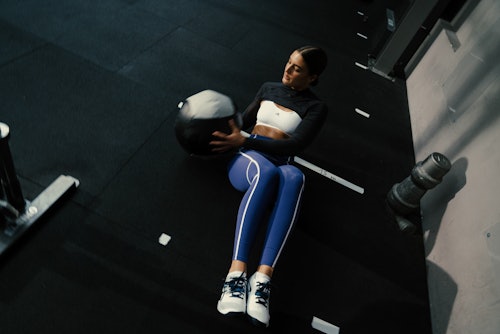 Fitness Training Neujahrsvoratz Routine