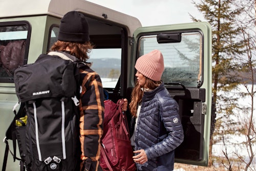Winterwandern Schnee Skifahren Alternativen