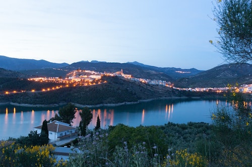 Iznajar Stausee Andalusien