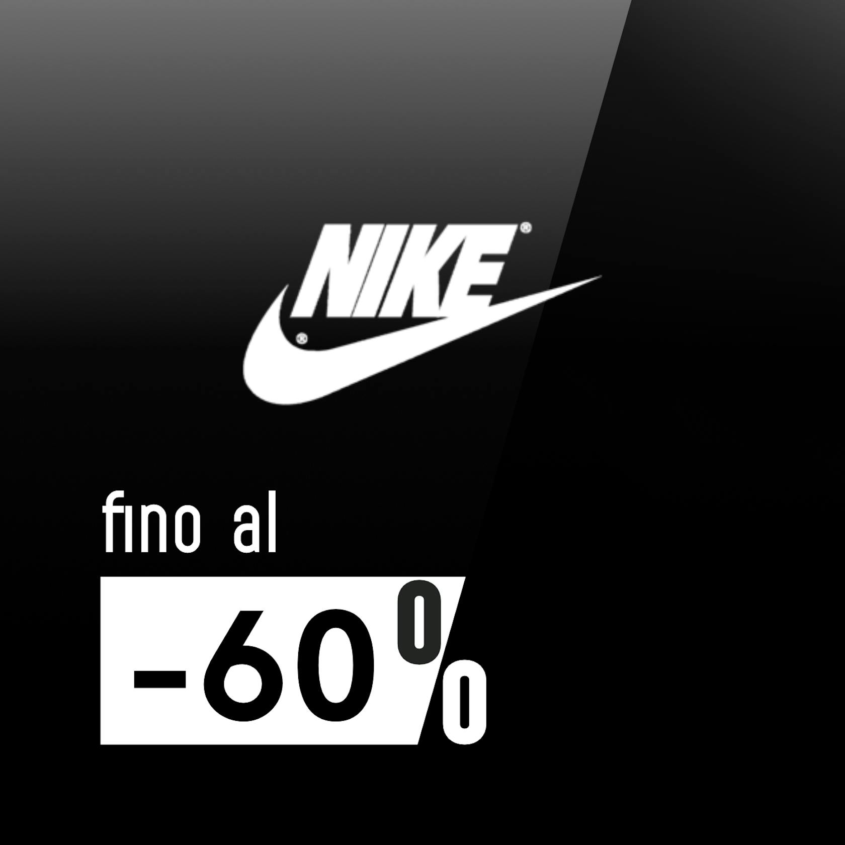 nike fino al -60%