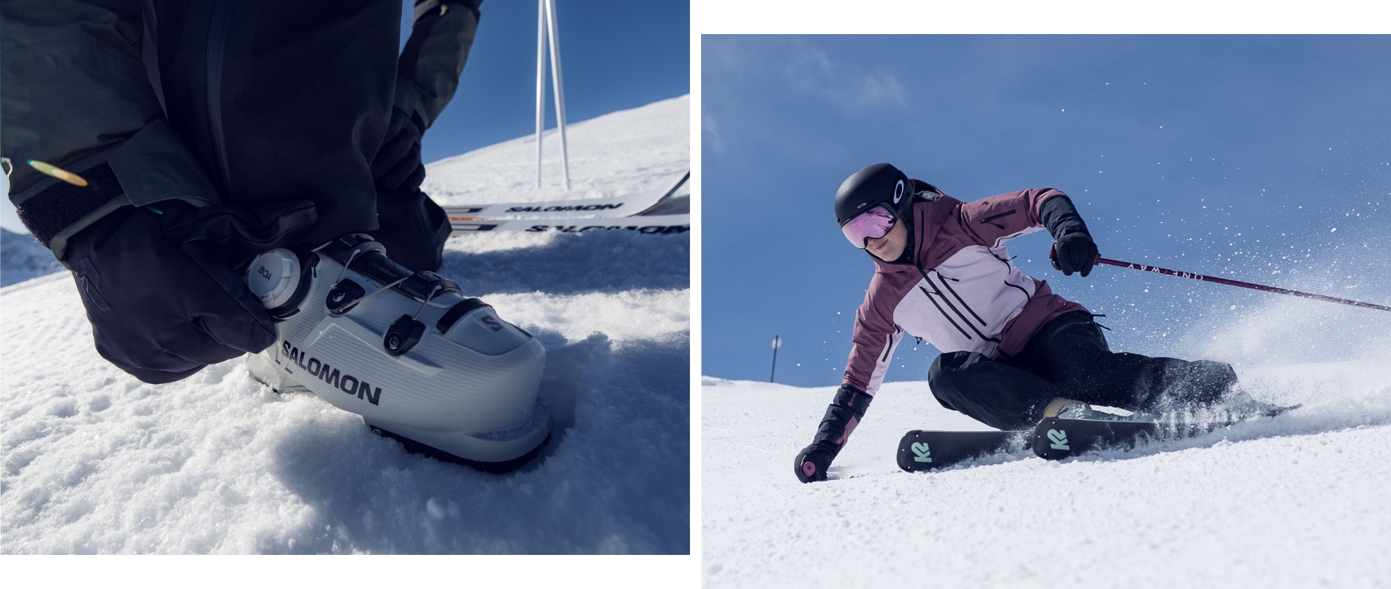 SkiBoot Butler - Aiuto Per Chiudere Scarponi Da Sci, Blu, Pratico E Resistente Al Freddo