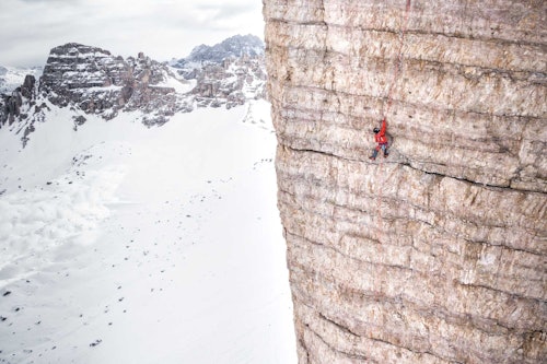 Simon Gietl scala le Tre Cime di Lavaredo