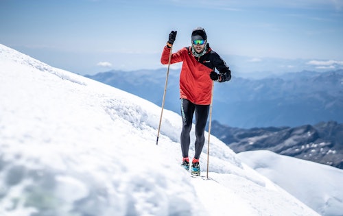Manuel Merillas record Mont Blanc