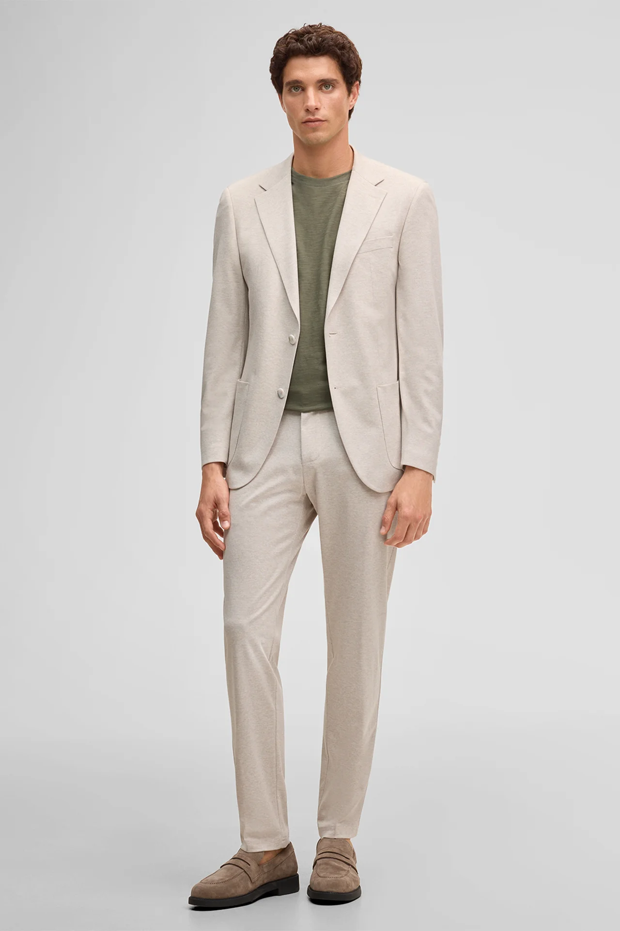 Baukasten-Anzughose Tius, beige