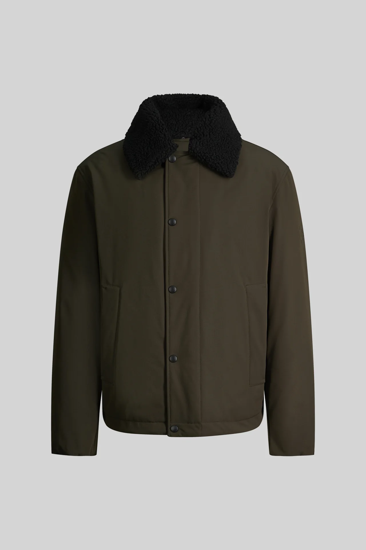 Fieldjacket mit Umlegekragen, oliv