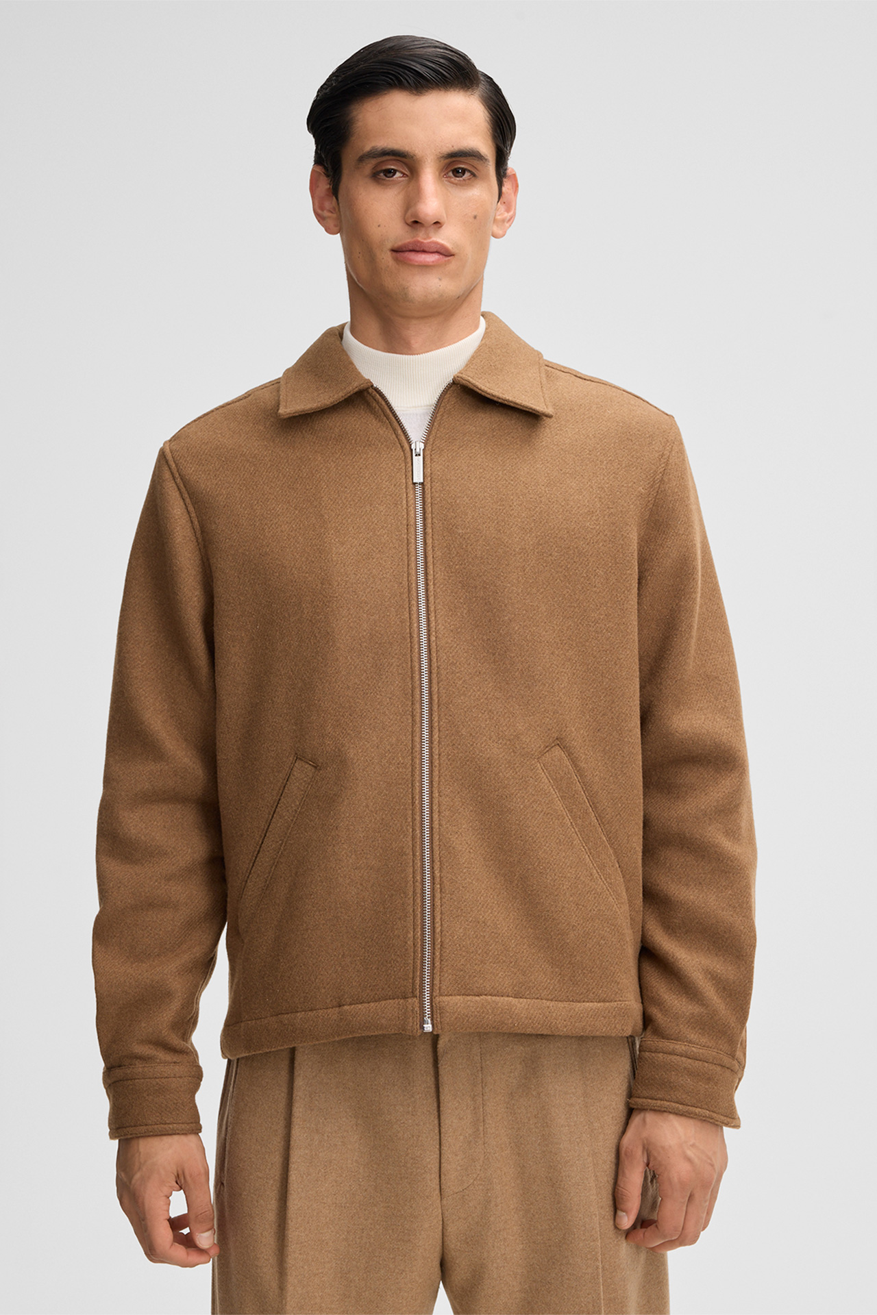 Hemdjacke Nicolas, camel