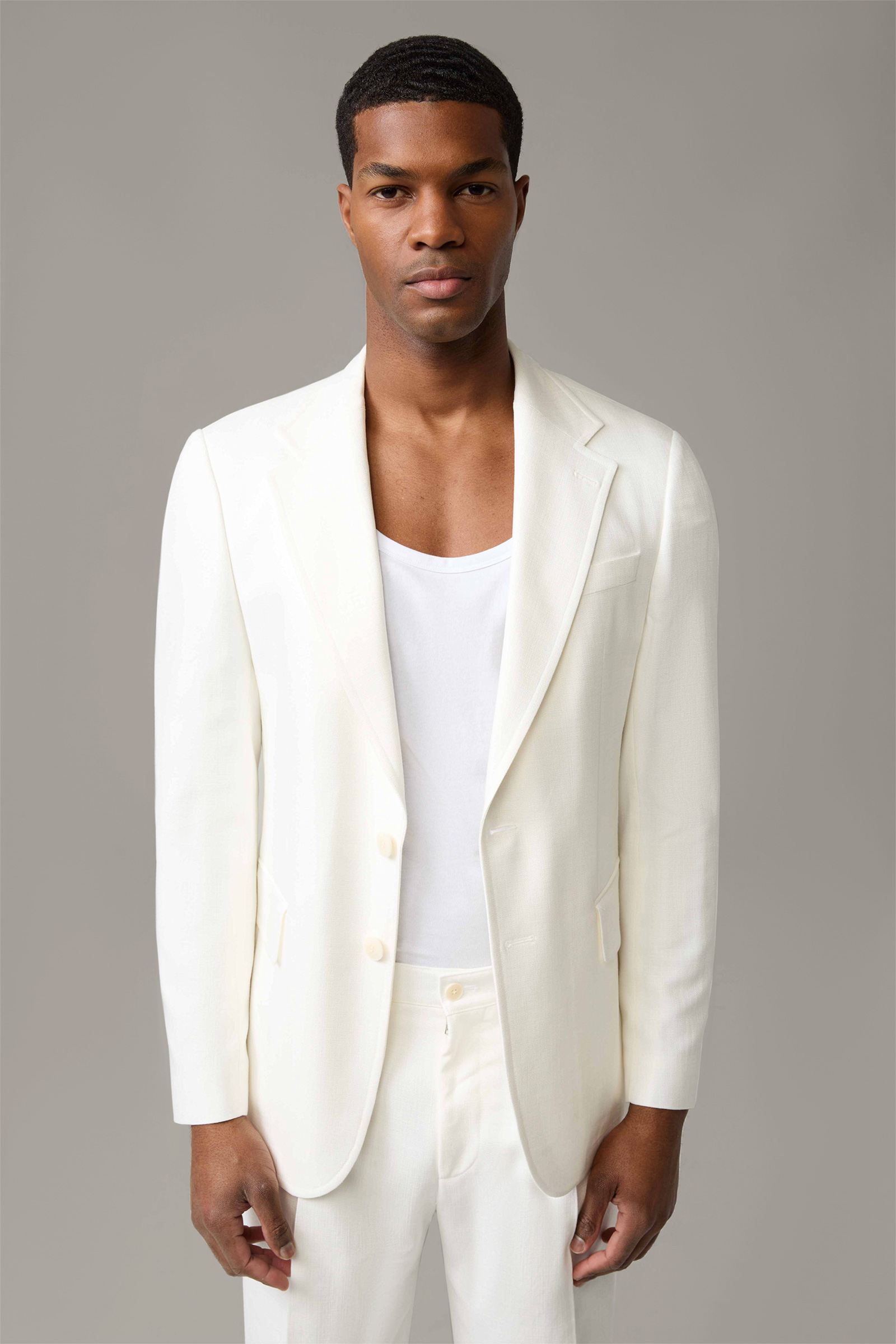 Baukasten-Sakko Alfie, offwhite