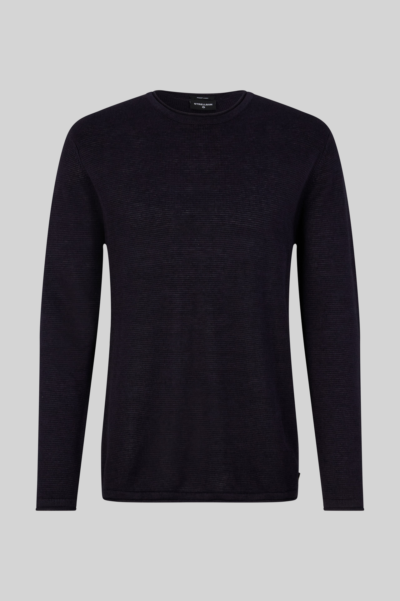 Leinen-Mix-Pullover Levi, navy