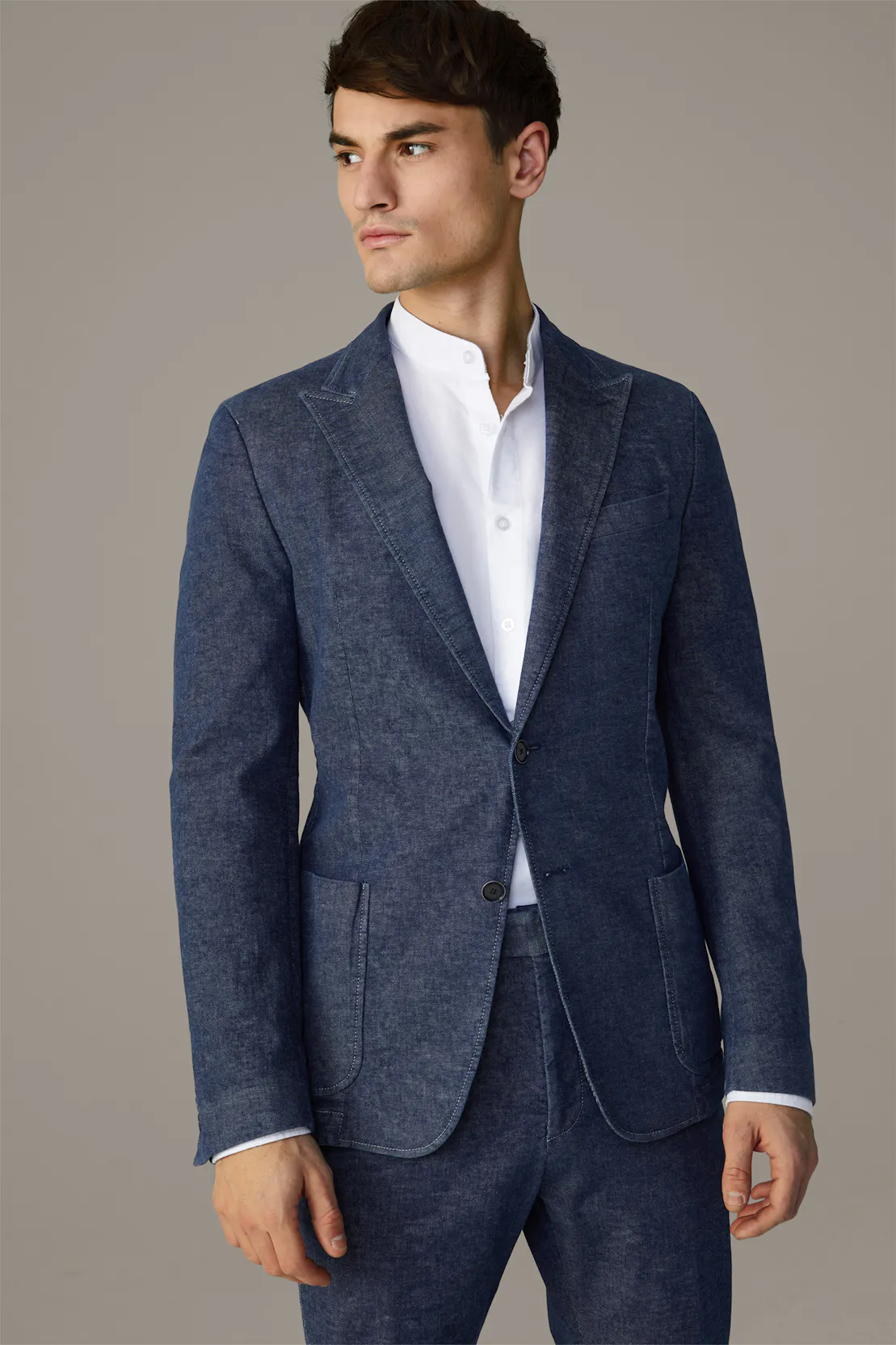 Denim-Sakko Cain, navy