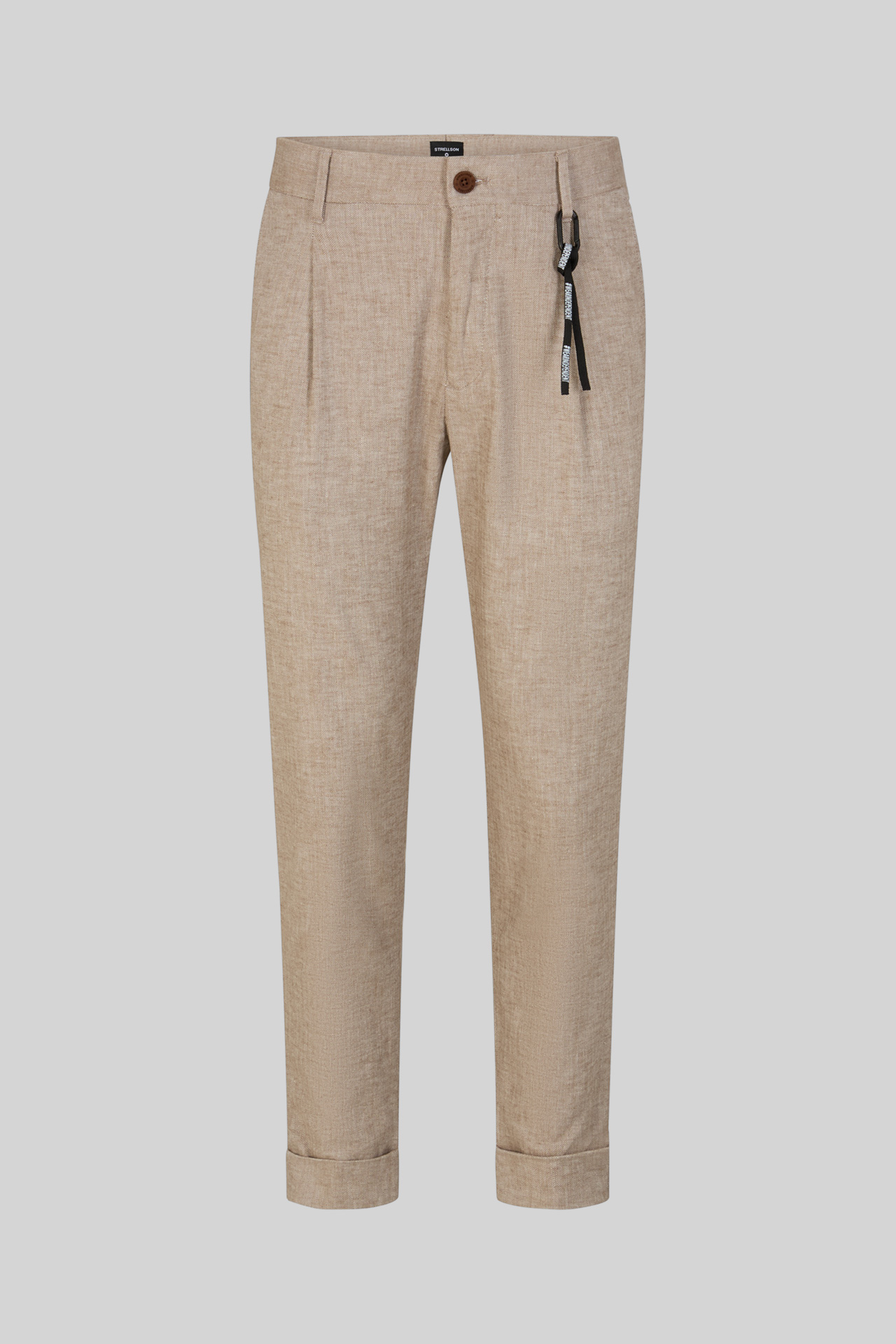 Bundfaltenhose Louis, braun