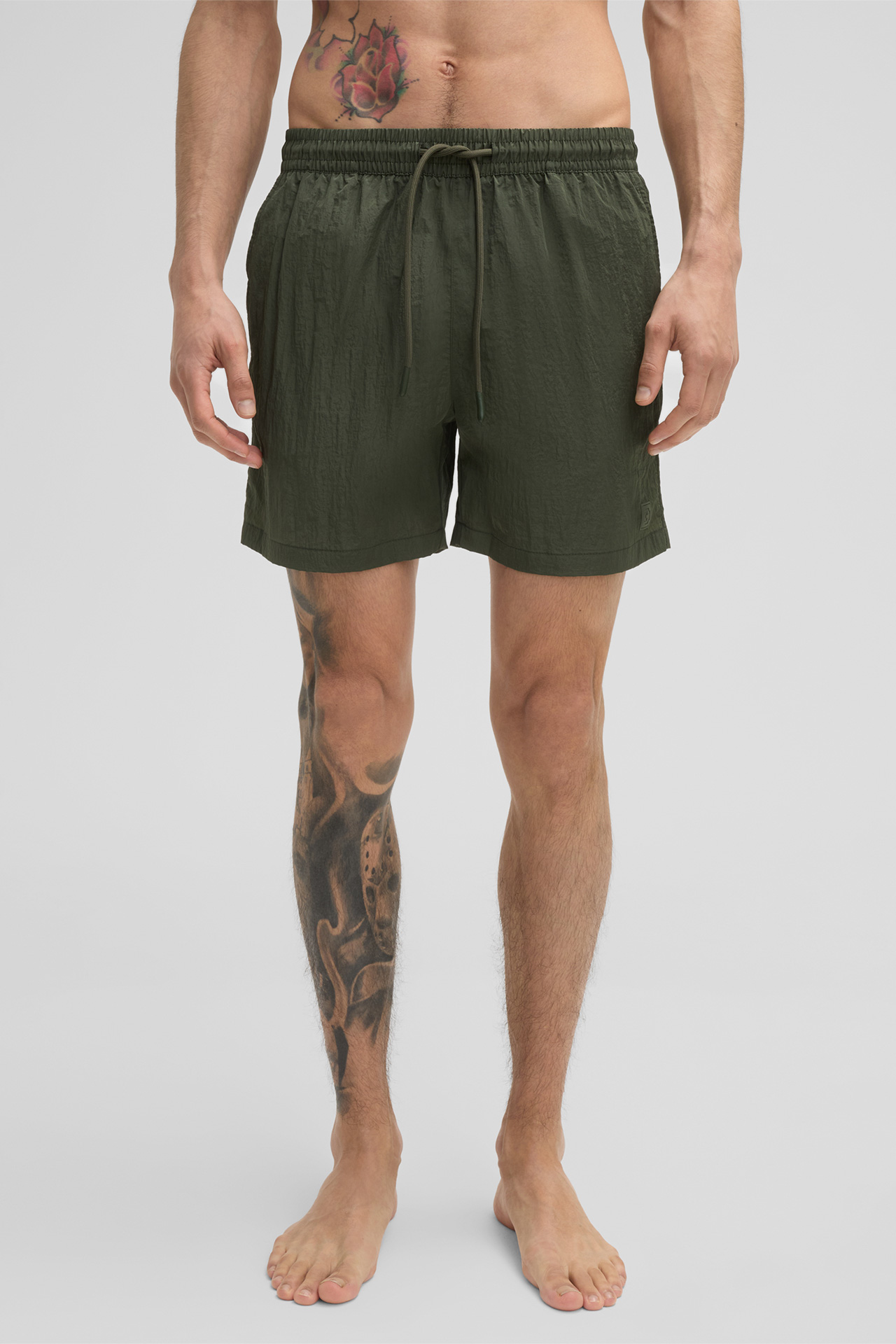 Nylon-Badeshorts Boas, oliv