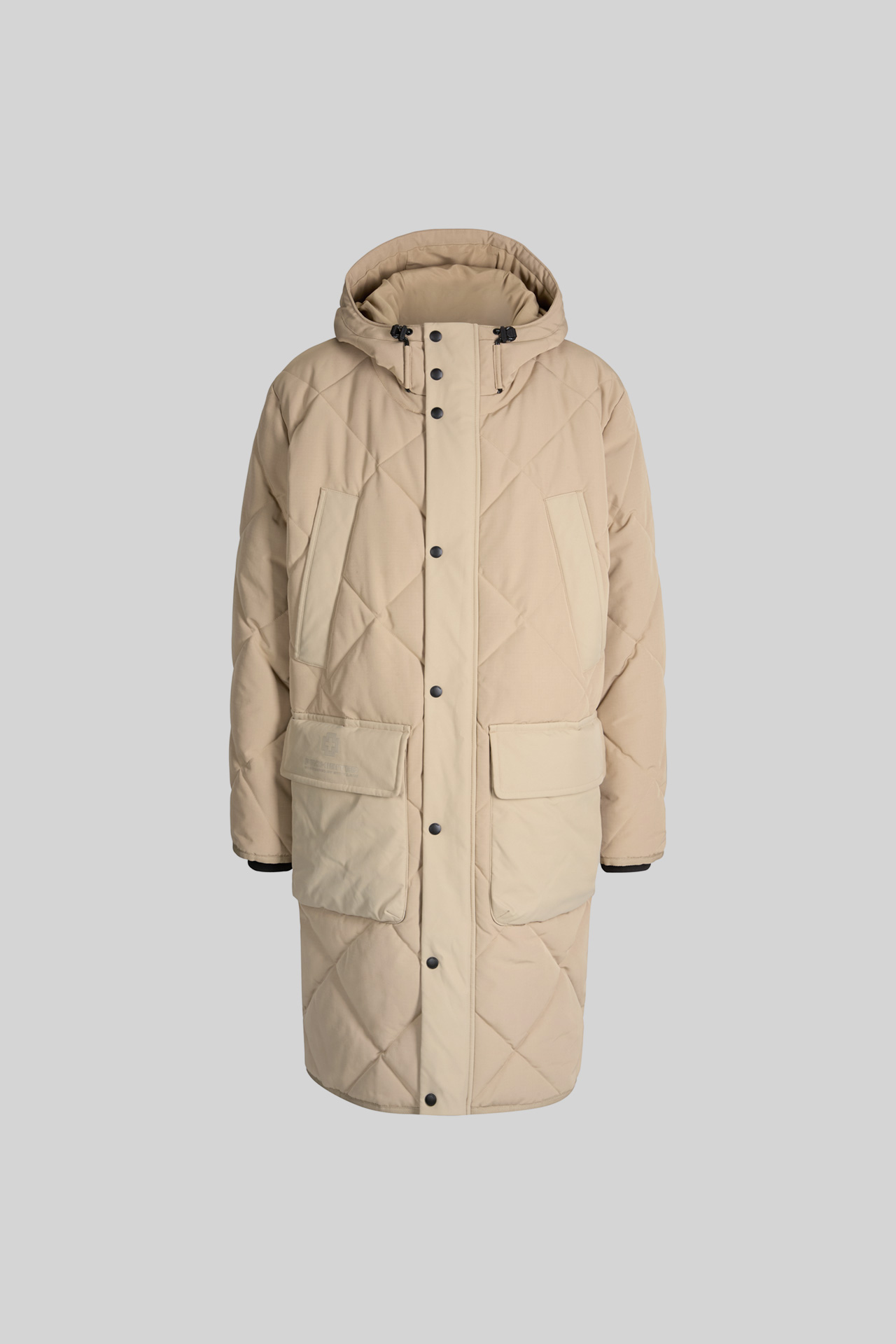 The Swiss Yuppie Winter Parka, sand