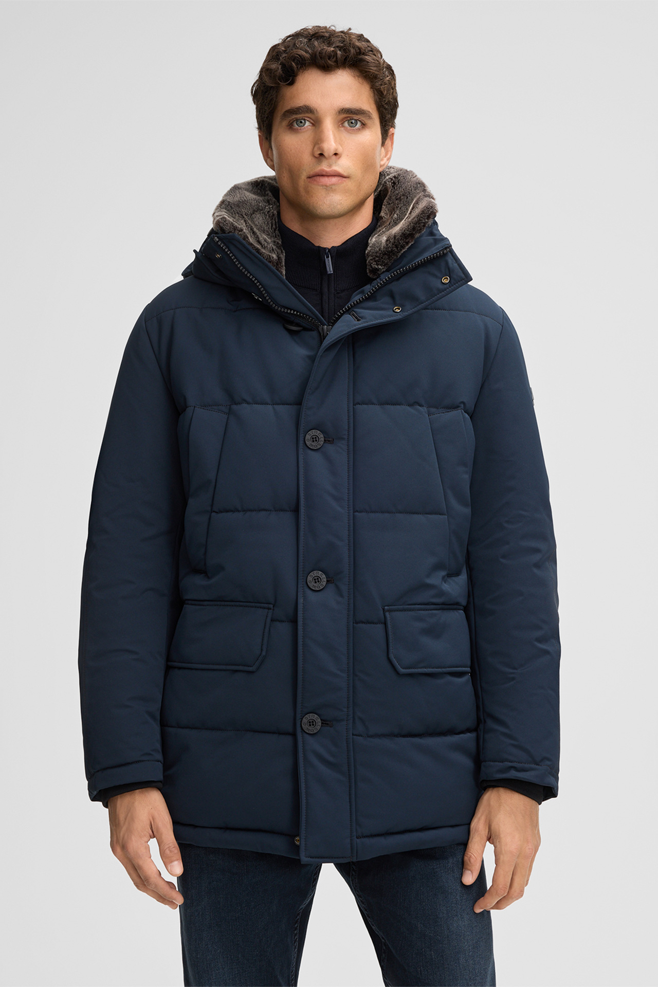 Steppjacke Plaza, navy