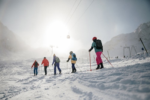 Skitour am Stubaier Gletscher